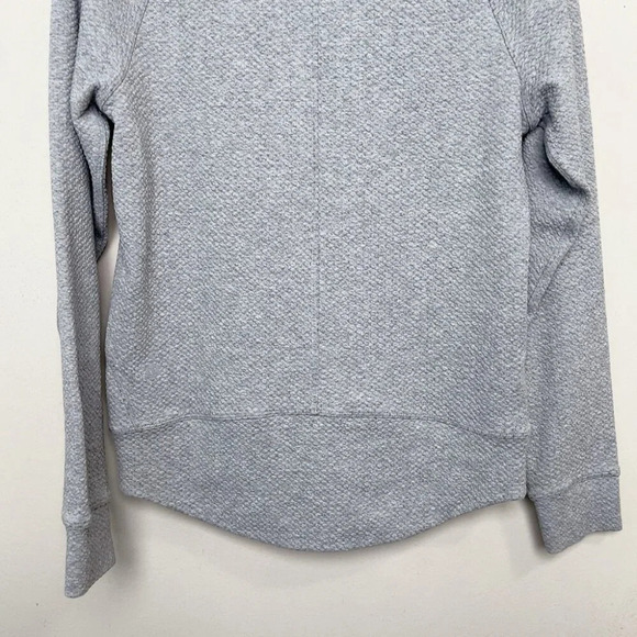 Lululemon Womens 4 Catch A Moment Crew Heathered Core  Light Grey - Picture 13 of 16